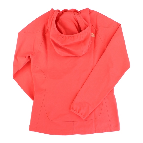 The North Face Womens Red Nimble Zip Up Hoodie - Picture 2 of 2